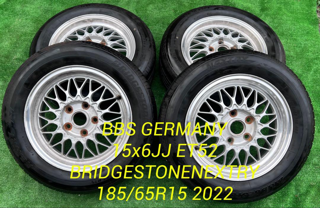 BBS15インチホイールセット185/65R15 Bridgestone タイヤ