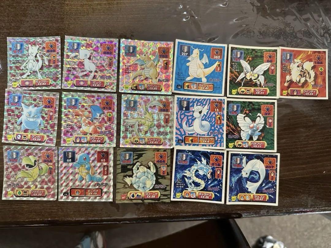 アマダ ポケモンシール烈伝 キラ ゴールド ノーマルクリア