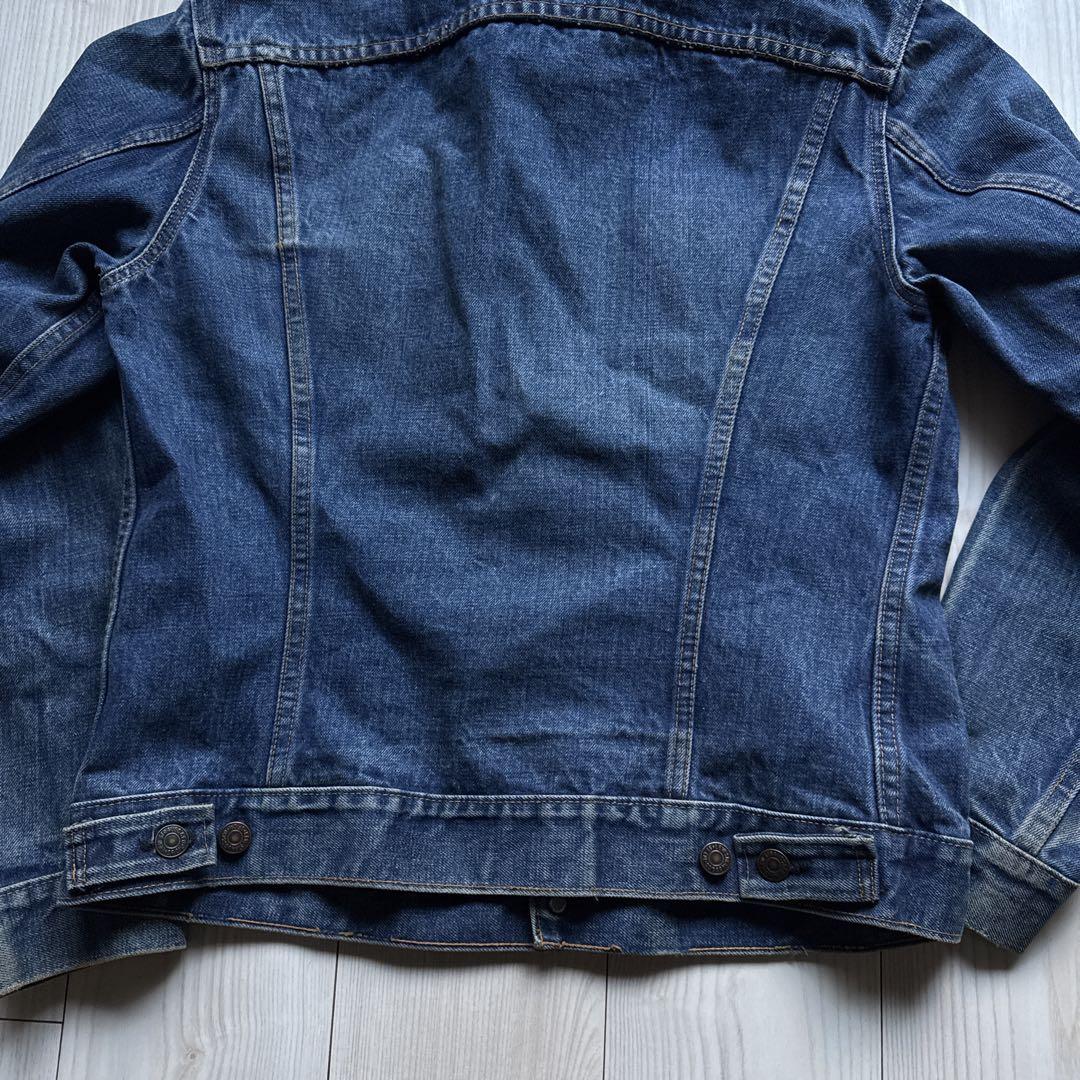 希少 リーバイス levi's 70505 BIGE デニムジャケット 均等V