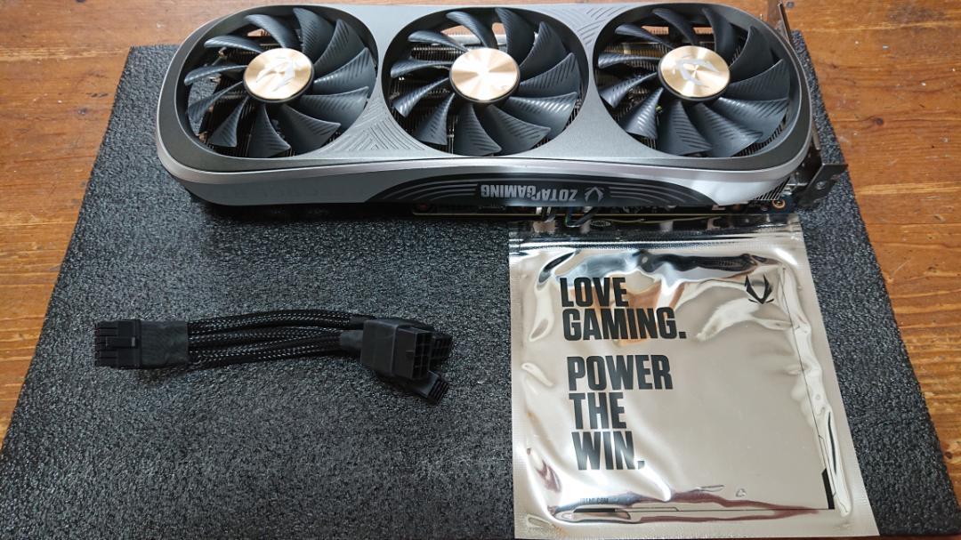ZOTAC RTX4070ti TRINITY OC ジャンク品