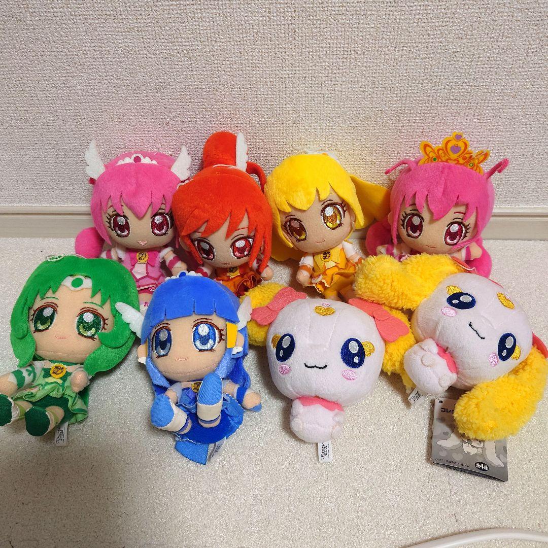 【匿名配送】スマイルプリキュア　コレクションぬいぐるみ　セット