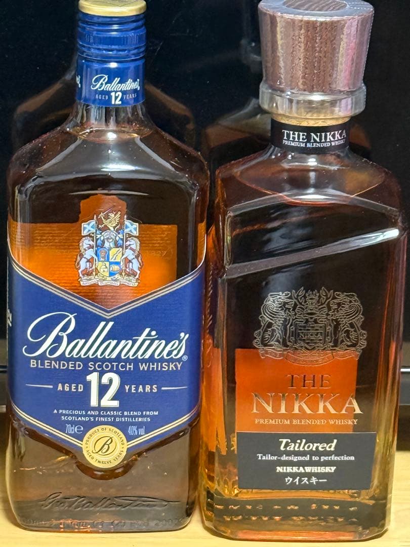 Ballantine's 12年 & THE NIKKA セット