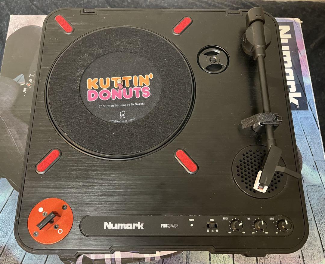 Numark PT01 SCRATCH レコードプレーヤー JICO替針付き