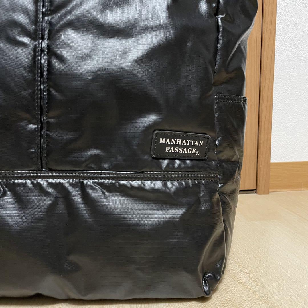 【極美品】MANHATTAN PASSAGE トートバッグ　収納多数　ビジネス