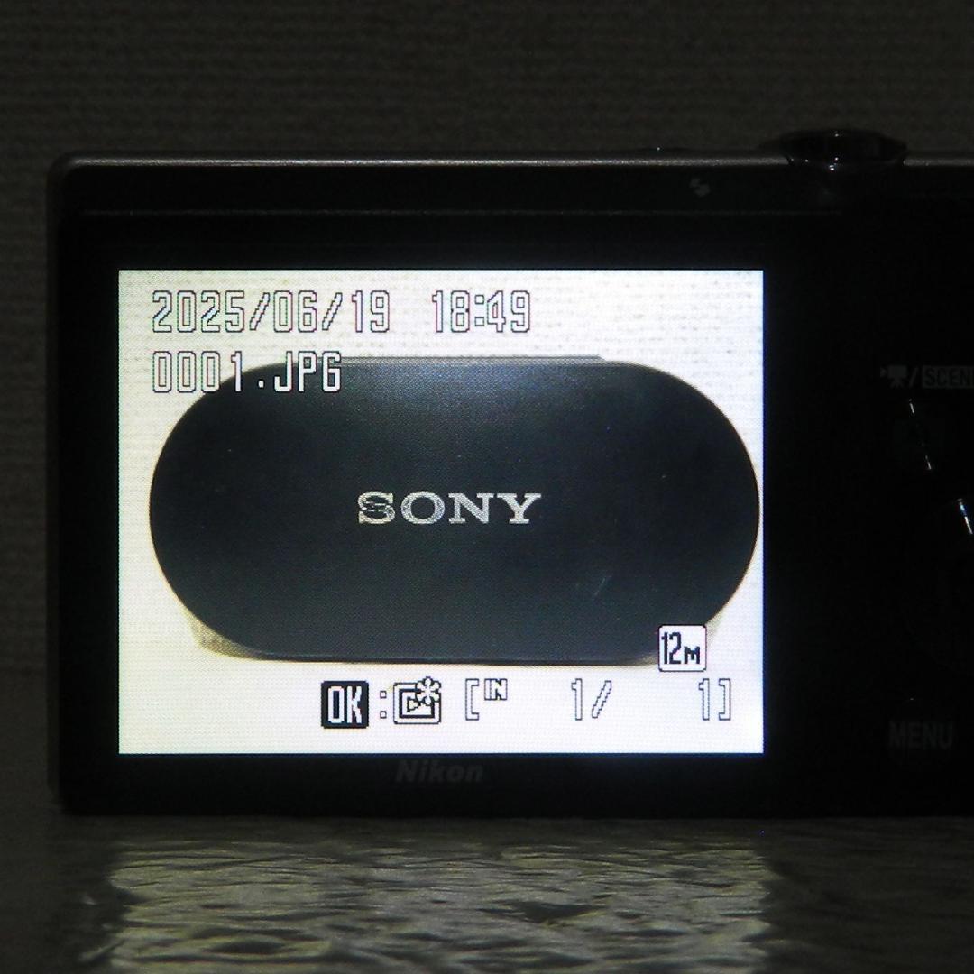 動作品 Nikon COOLPIX S570 1200万画素 美肌効果SDカード