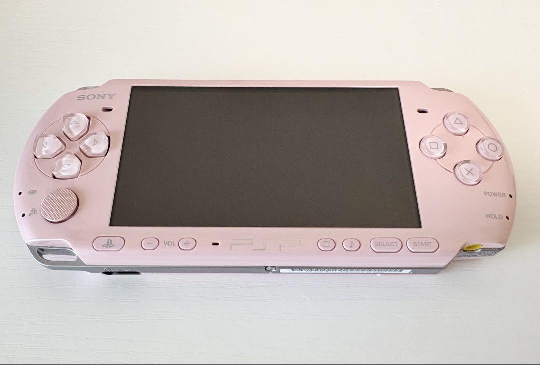 【匿名配送】【ジャンク品】ソニーSONY PSP3000本体　ピンク
