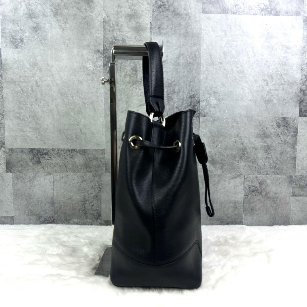 【一部予約！】 2way ステイシー フルラ 美品 バケット 金ロゴ ショルダーバッグ バッグ