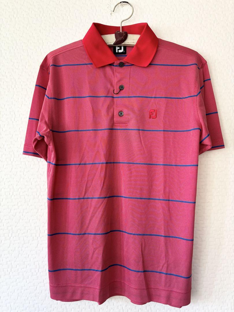 新品　FJ フットジョイ ゴルフウェア 半袖ポロシャツ　メンズ L