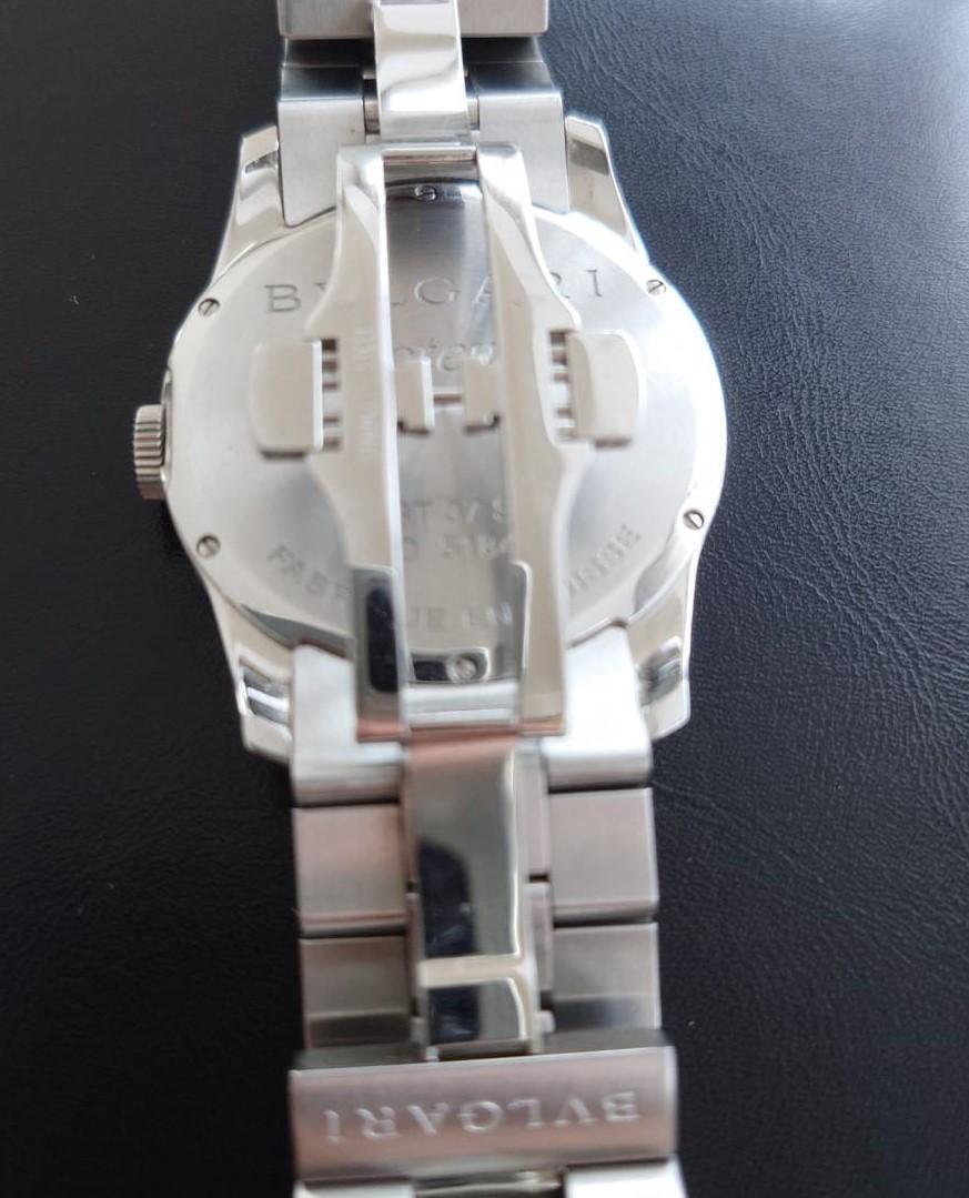 ブルガリ BVLGARI ST37S ソロテンポ 腕時計 ベルトコマ 完品 美品 画像11