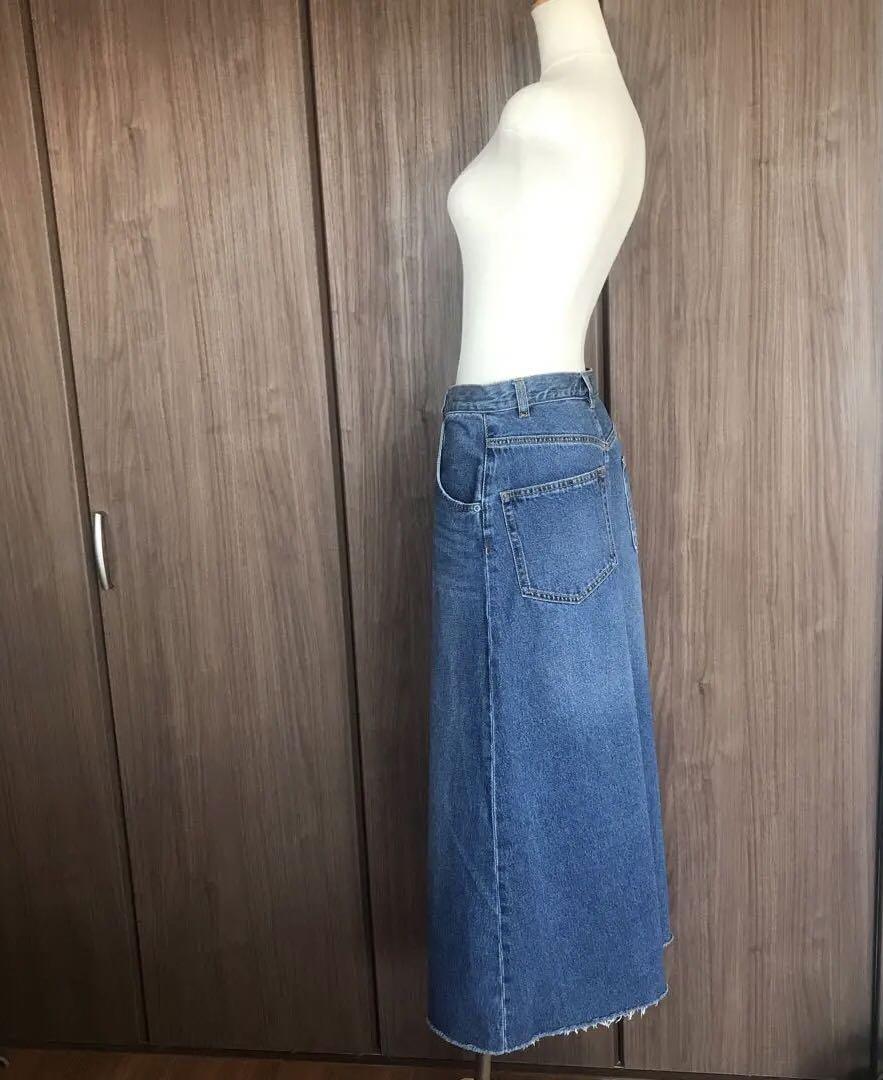 SLOBE IENA LE DENIM デニムロングスカート 40 イエナ - メルカリ