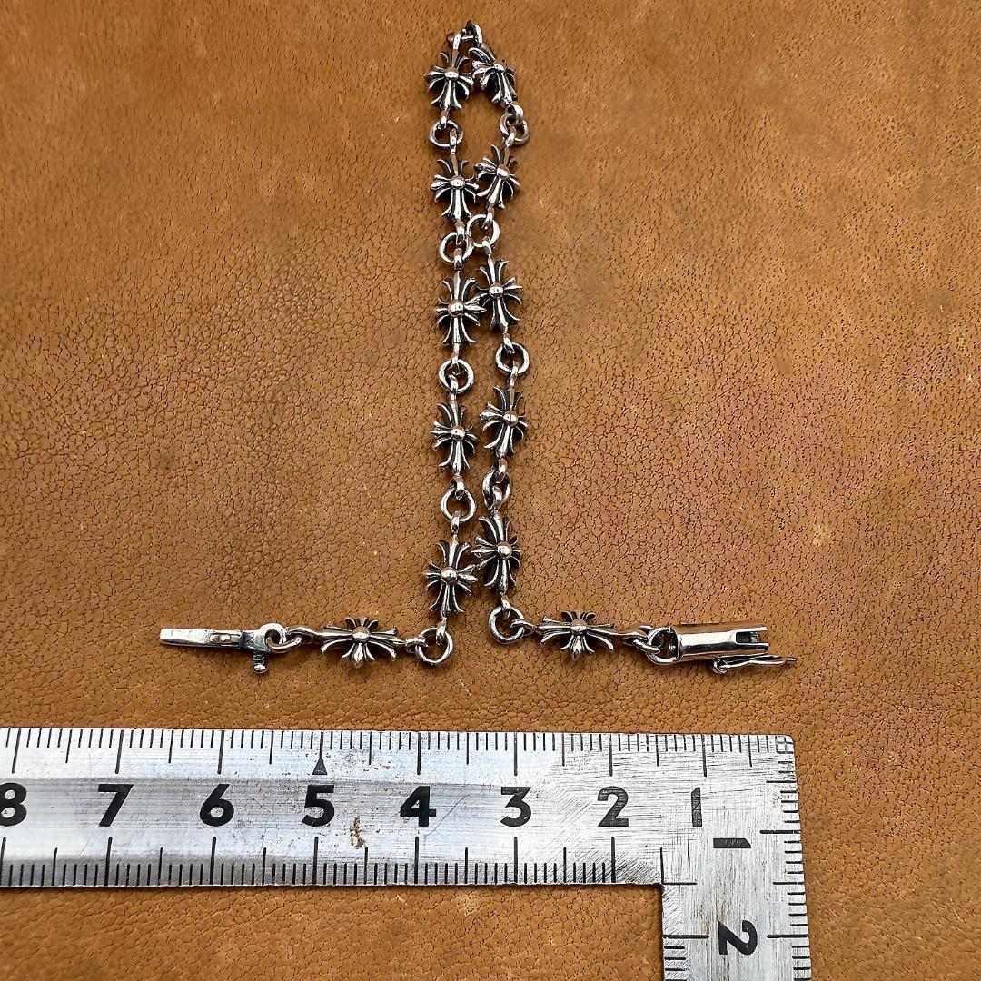 タイニー E プラス ブレスレット シルバー925 クロス 12リンク 4705 タイニー E プラス ブレスレット シルバー925 クロス 12リンク 4705