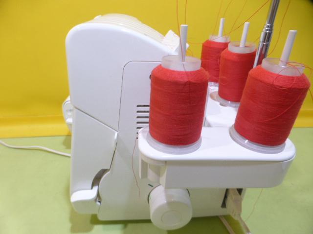 定番新作 超美品 2本針4本糸 92-R A1YH3-m51309958962 JUKIロックミシン糸取物語 BL-66EXS 安いお買い得