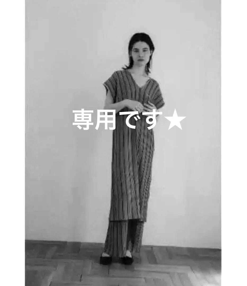 大阪特売 クラネ RANDOM STRIPE KNIT ONE PIECE ロングワンピース 大阪特売 クラネ RANDOM STRIPE KNIT ONE PIECE ロングワンピース