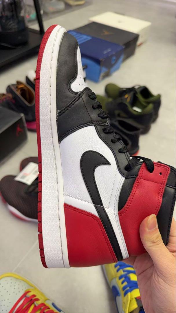 靴 Nike Air Jordan1 Retro High BlackToe2016