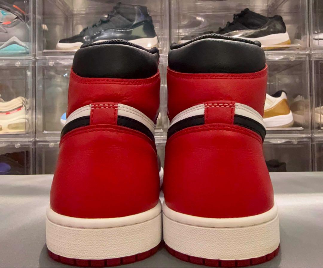 靴 Nike Air Jordan1 Retro High BlackToe2016