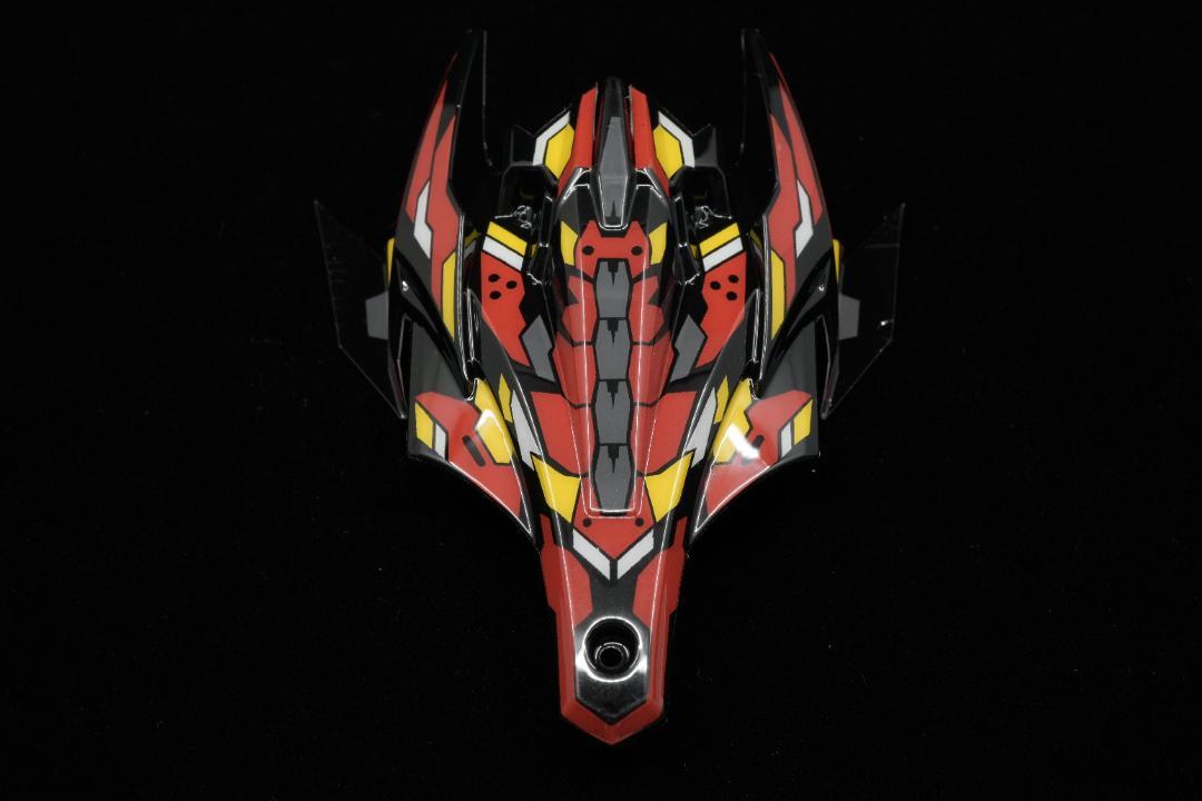 【職人技塗装】ミニ四駆 ポリカボディー アバンテmk3 アズール ×二号機