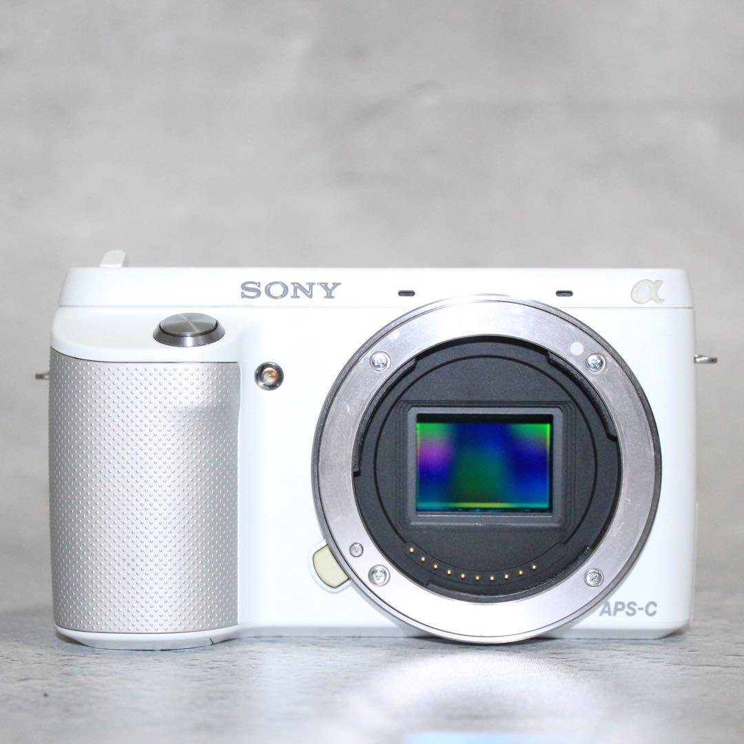 SONY NEX-F3 ミラーレス一眼 ホワイト Amazon | ソニー デジタル一眼カメラ「NEX-F3」ダブルレンズ