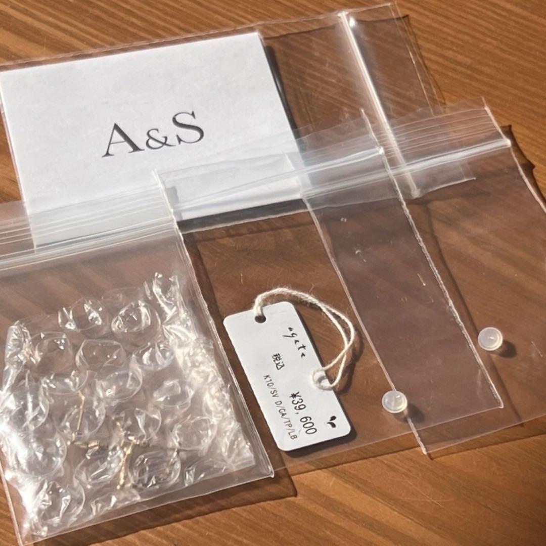 アガット　agete フープピアス　ほぼ新品