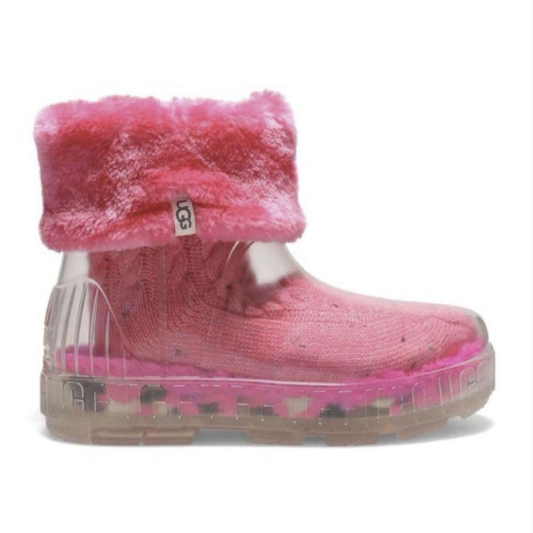 値下げ！【極美品】UGG ムートンブーツ ピンク - メルカリ