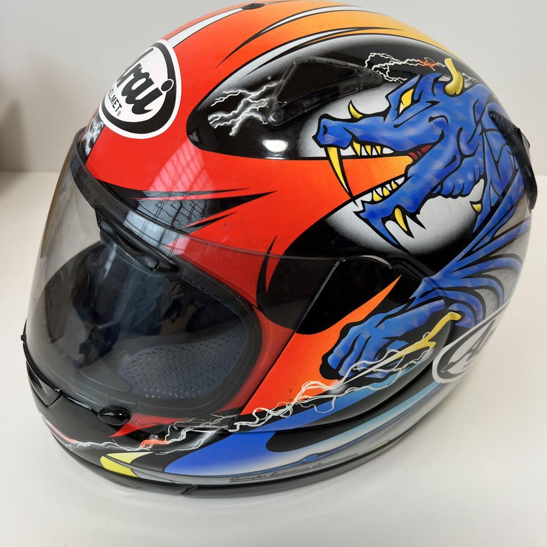 Arai アライ 岡田忠之 レプリカ ヘルメット OKADA ドラゴン レプソル