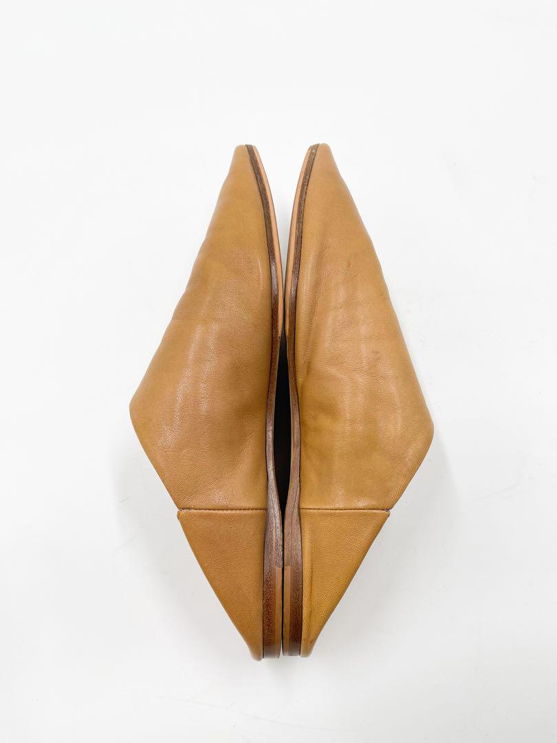 Acne Studios 37 23.5cm程度 フラットシューズ レザー M4
