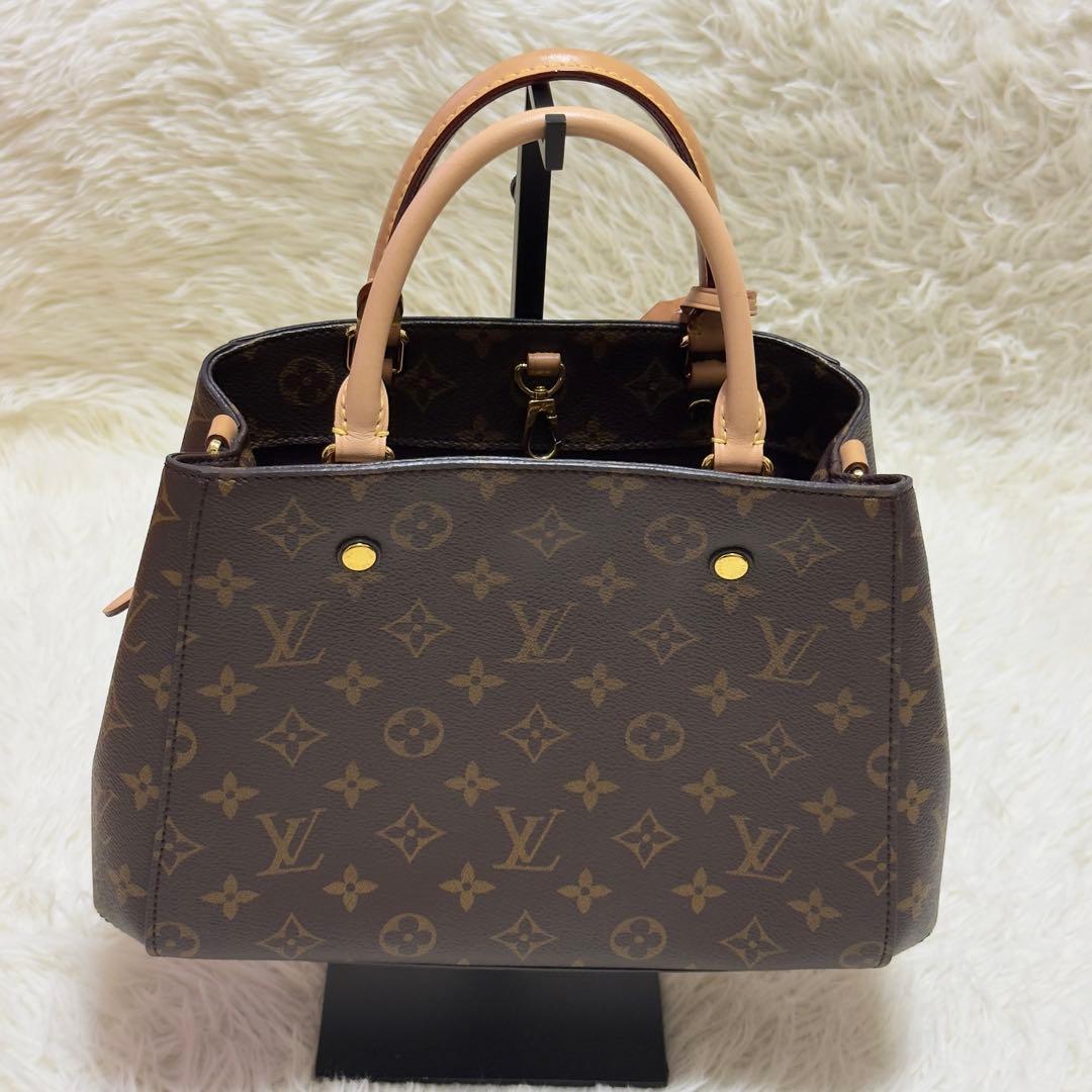LOUIS VUITTON モンテーニュBB ハンドバッグ モノグラム LOUIS VUITTON モンテーニュBB ハンドバッグ モノグラム