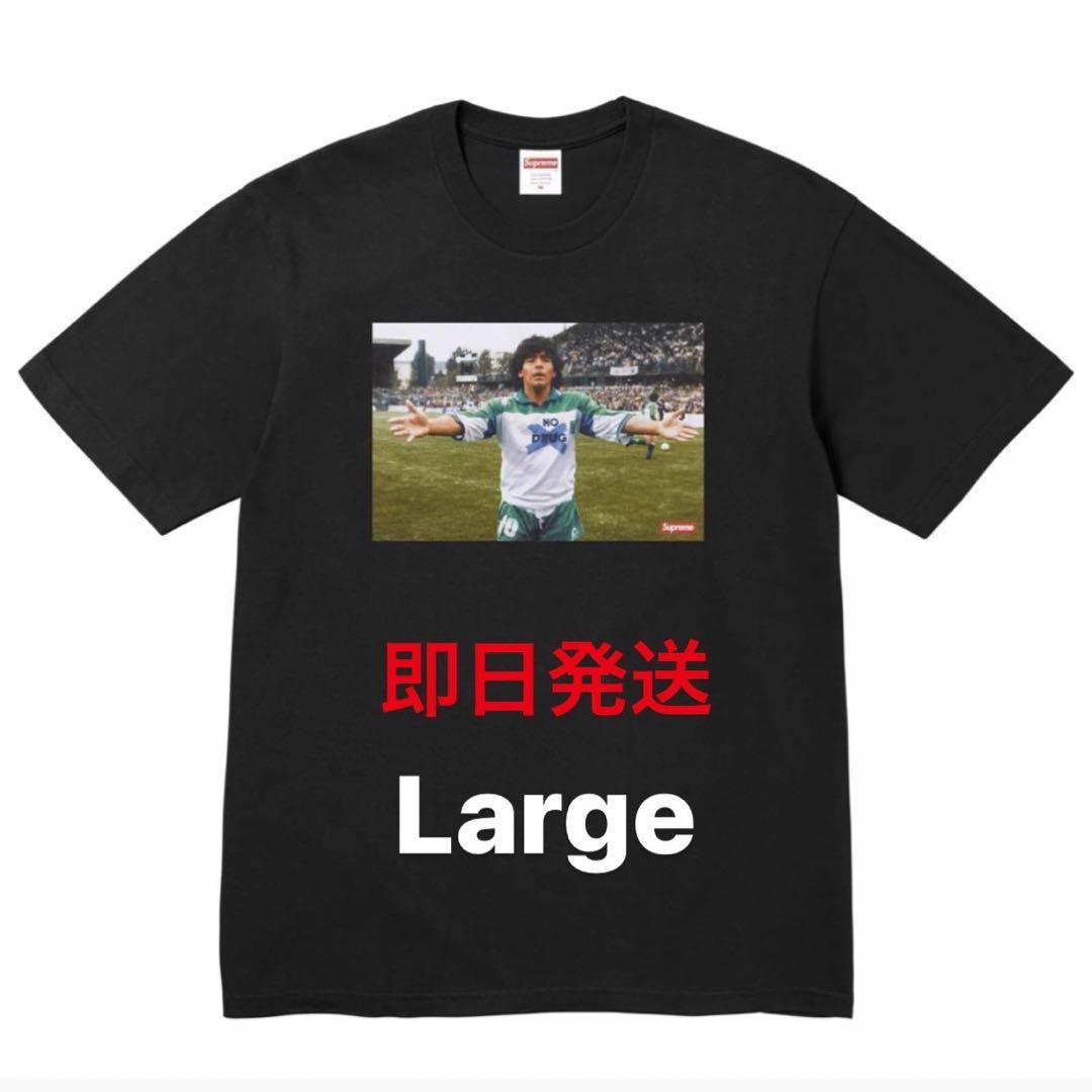 Lサイズ Supreme Maradona Tee Black