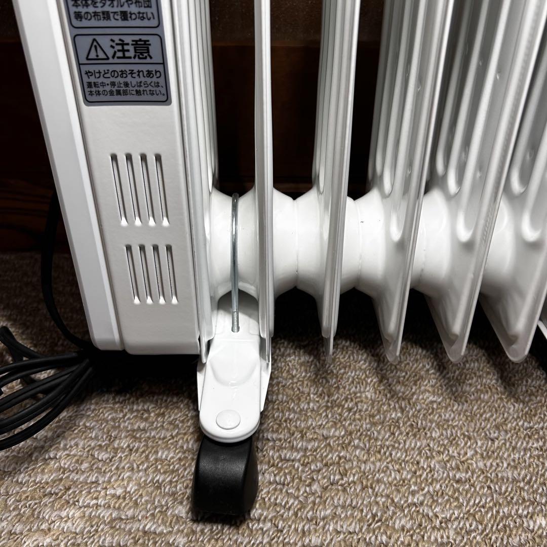 ☘️極美品アイリスオーヤマ　オイルヒーター POH-S1208M-W ホワイト