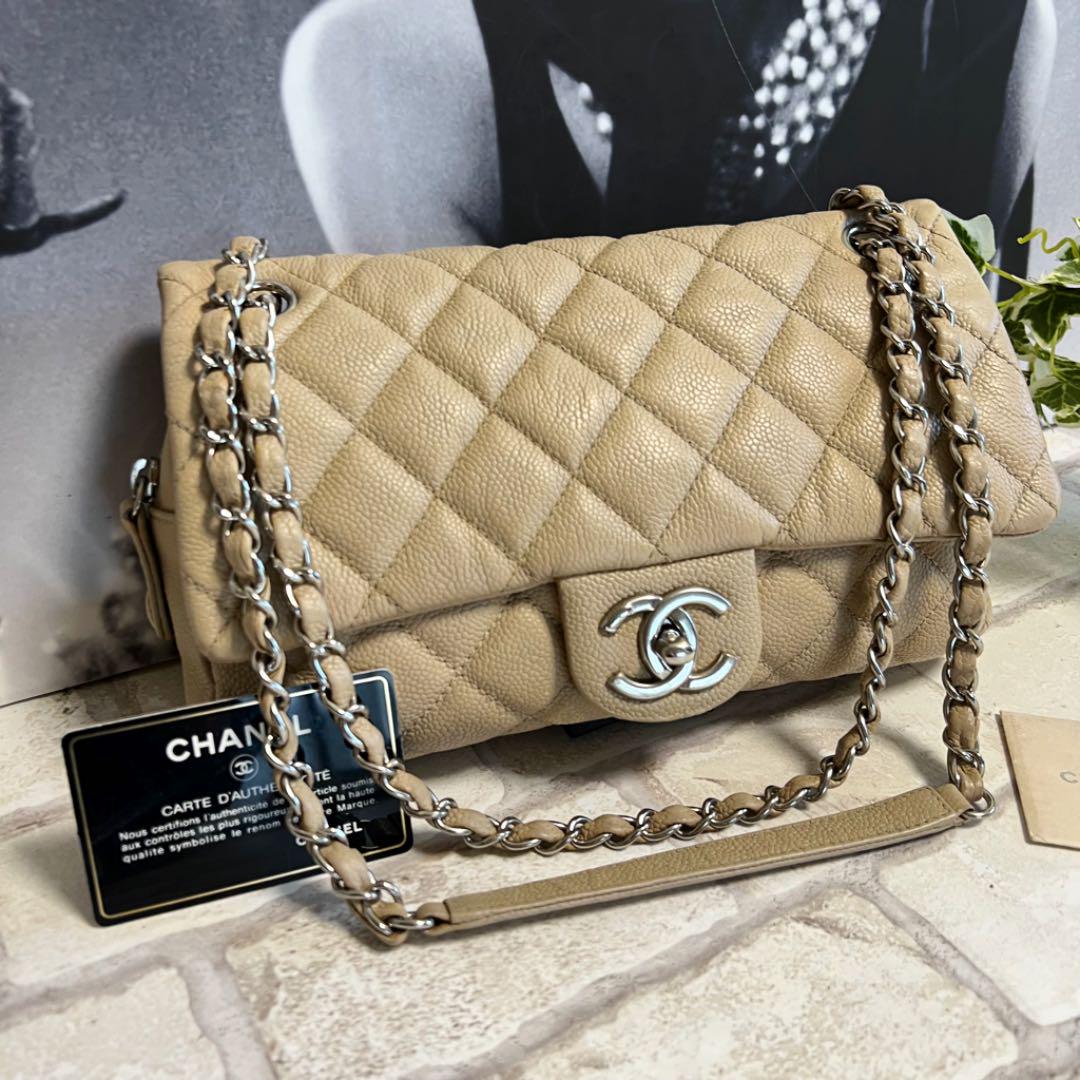 CHANEL シャネル キャビアスキン チェーンショルダー バッグ 美品 売れ筋ランキングも スカイ様専用♡超美品★ シャネルチェーン ウォレット ブラック 30番台 正規品 ショルダーバッグ
