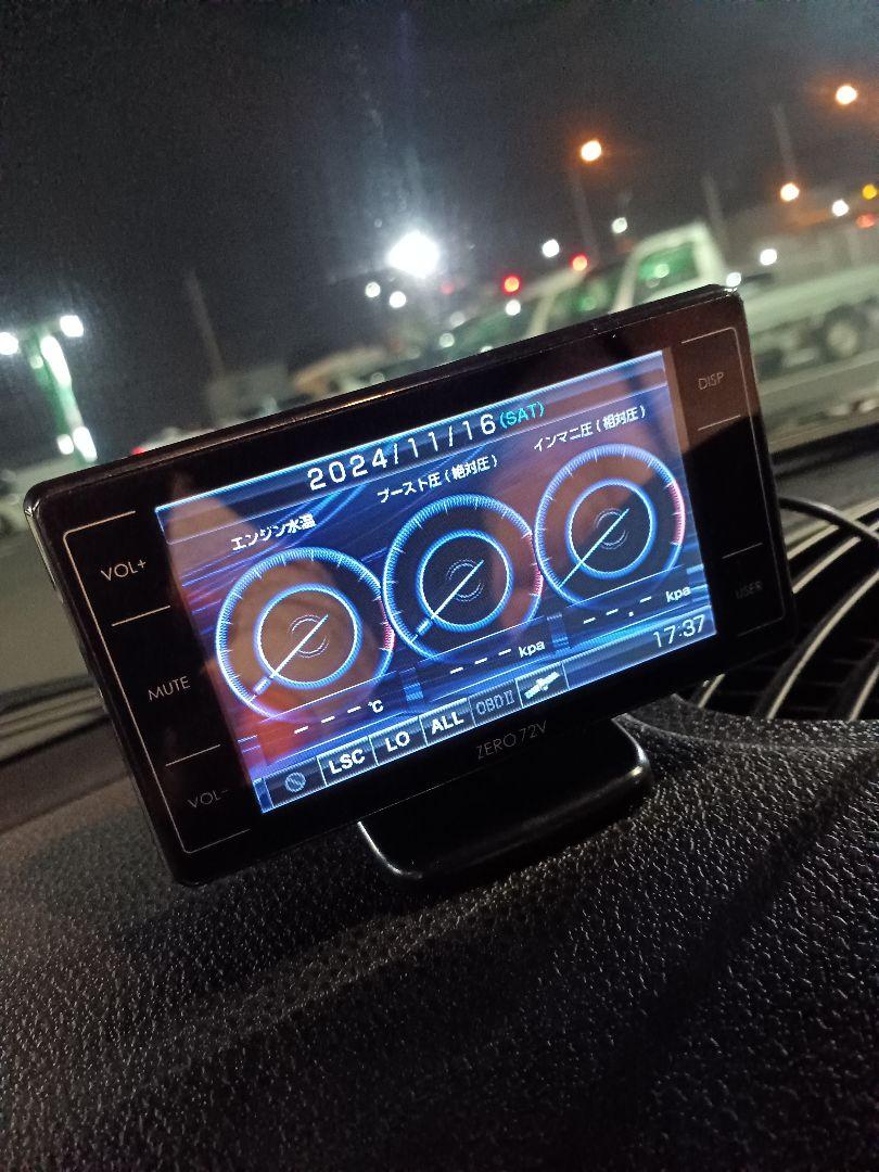COMTECレーダー探知機 ZERO72V(OBD2付き)