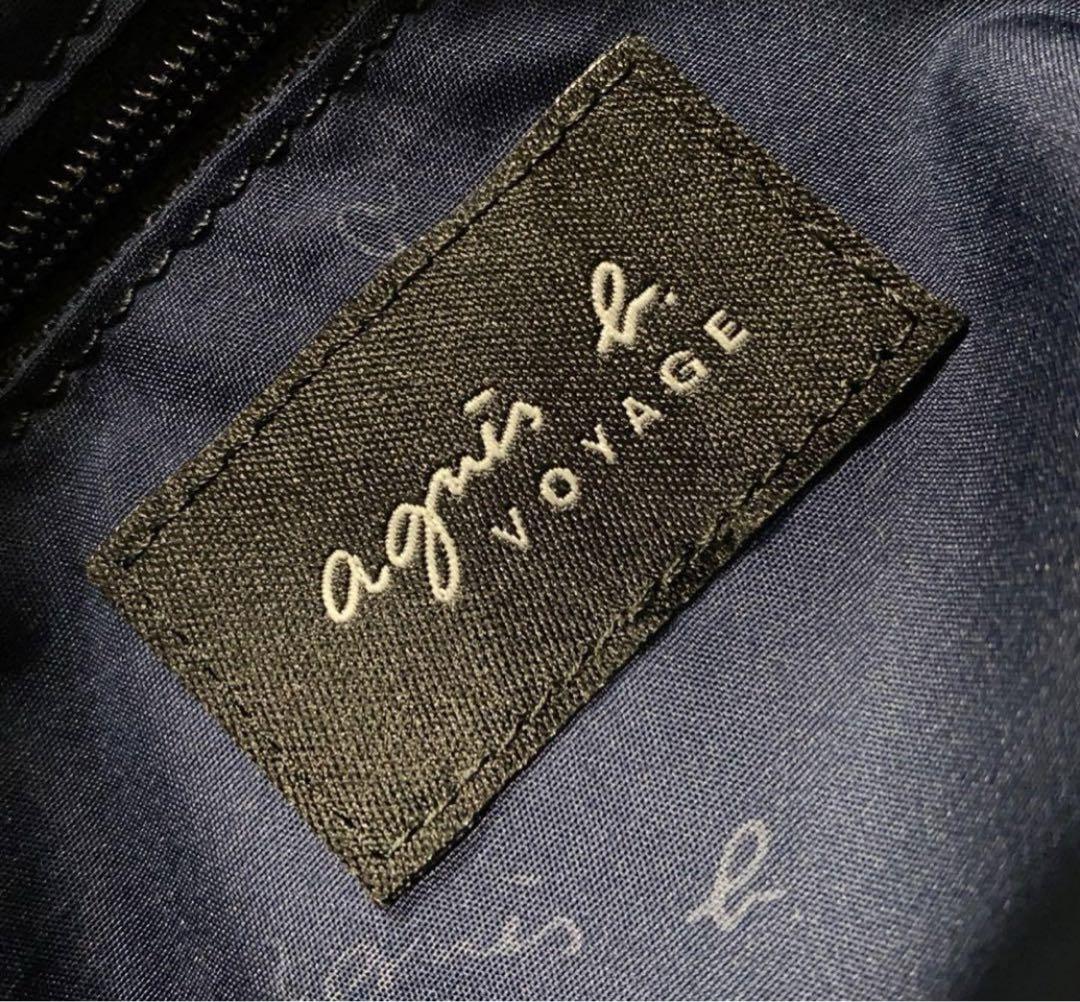 未使用に近い✨アニエスベー ショルダーバッグ ネイビー 斜め掛け