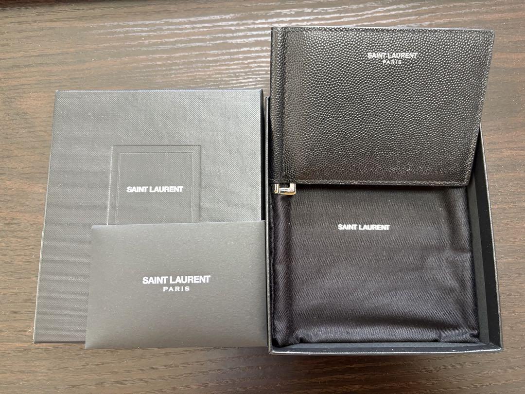 《未使用》サンローランSaint Laurent レザー カードケース