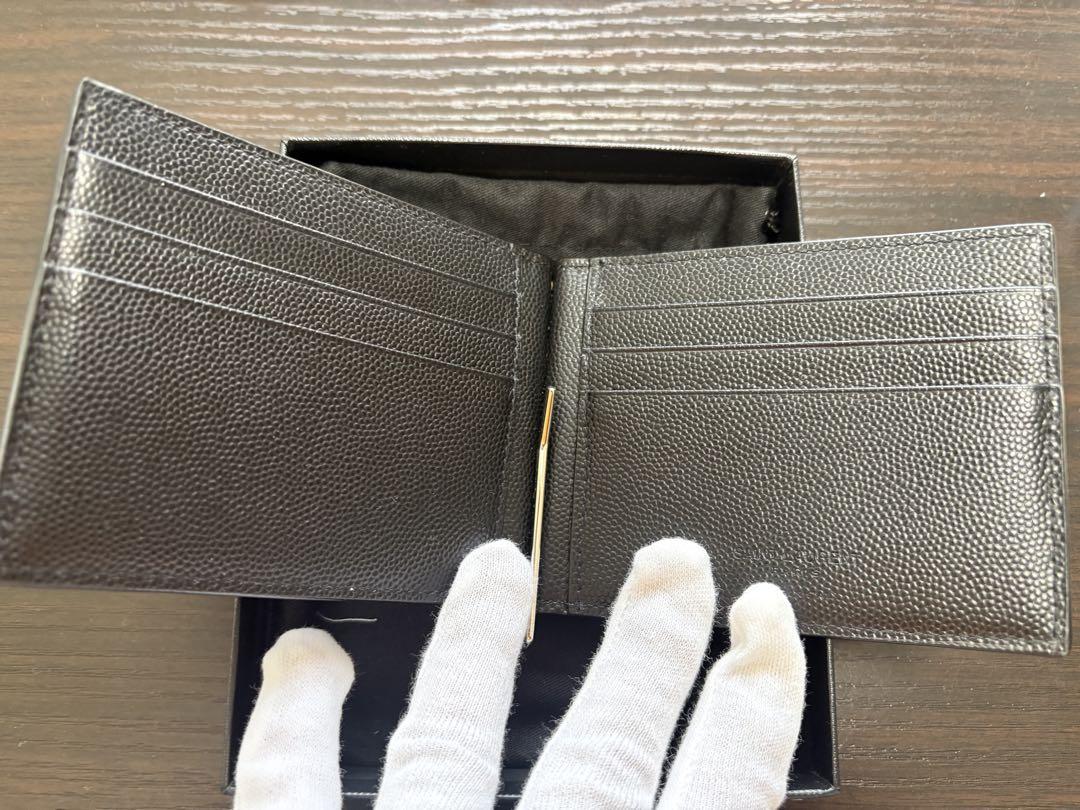 《未使用》サンローランSaint Laurent レザー カードケース