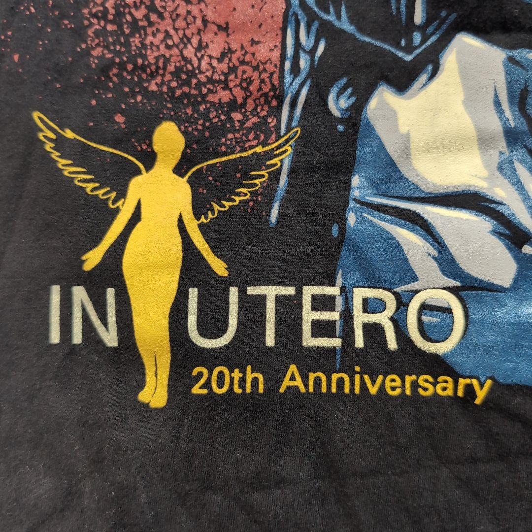 カートコバーン　インユーテロ　Tシャツ　大判プリント　XLサイズ　ブラック