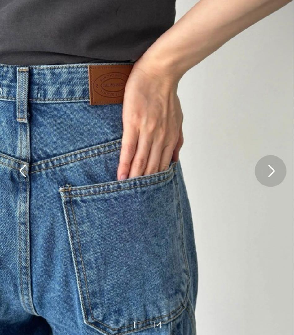 JEAN キャナルジーンペインターデニムパンツ