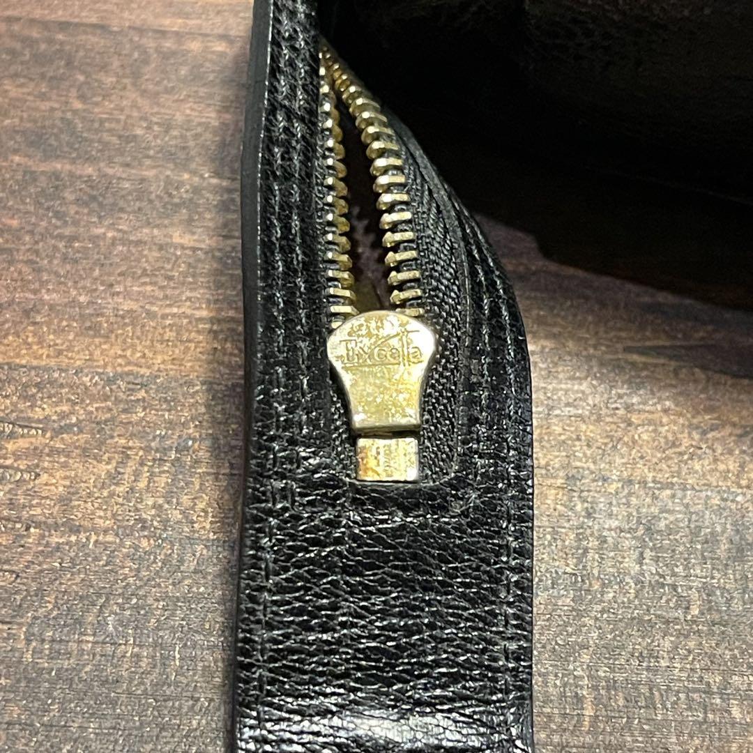 ポーター　PORTER ブラックレザー ペンケース 箱付き