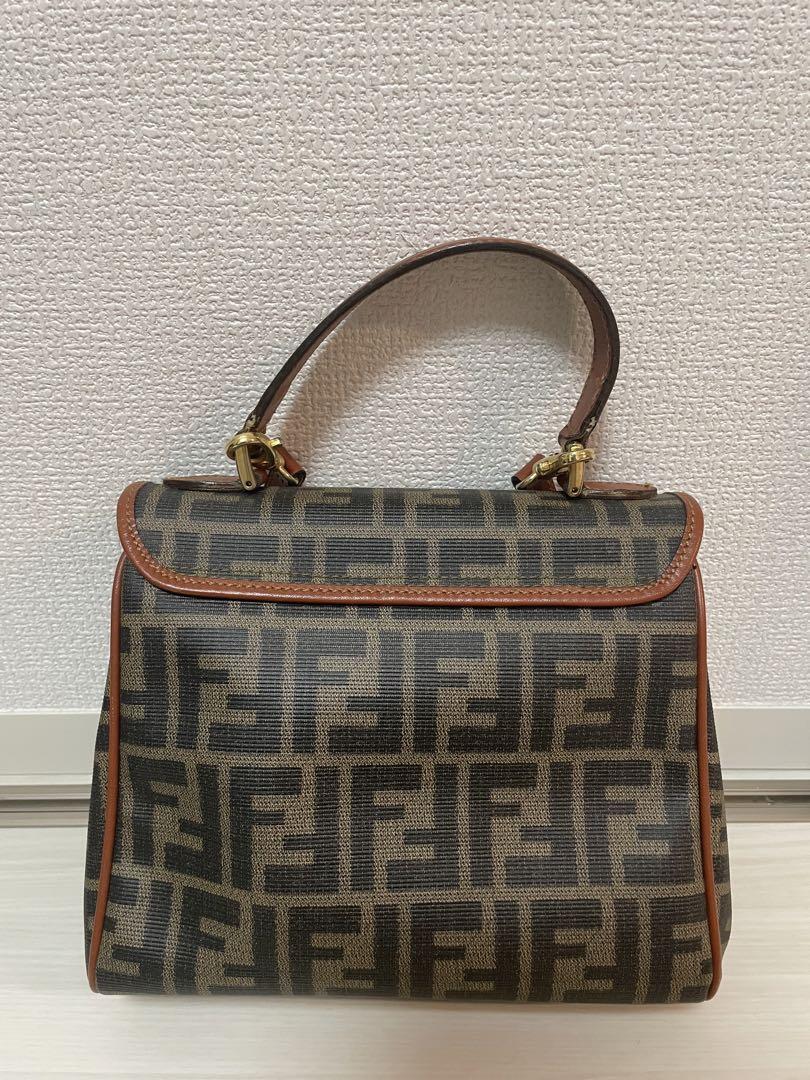FENDI フェンディ 星座シリーズ 双子座 ズッカ柄 ショルダーバッグ 希少