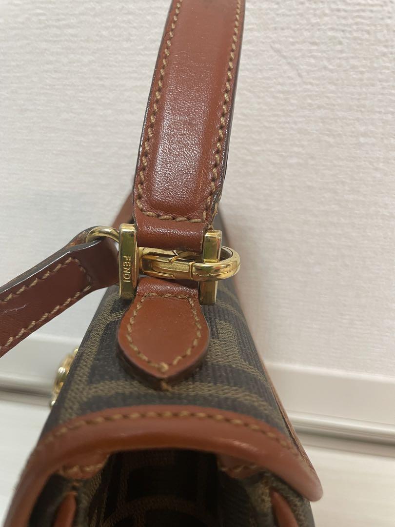 FENDI フェンディ 星座シリーズ 双子座 ズッカ柄 ショルダーバッグ 希少