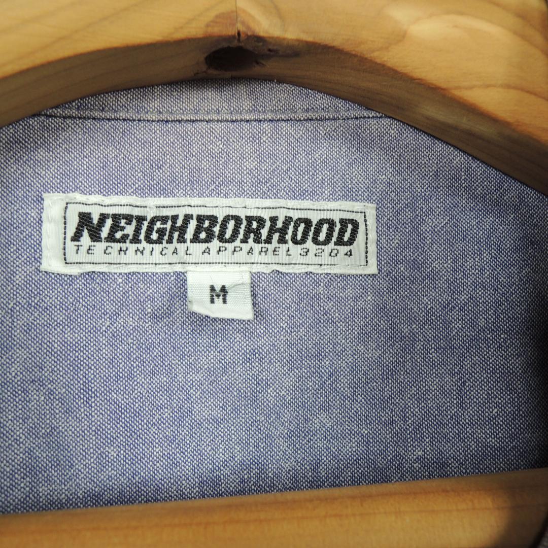 初期　NEIGHBORHOOD ワークシャツ M ネイバーフッド　ロゴプリント