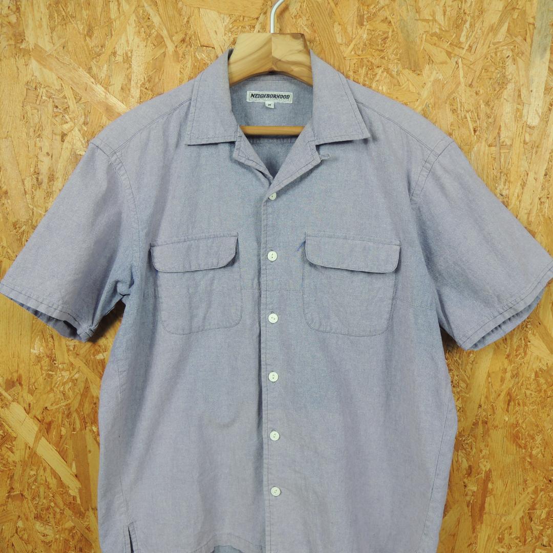 初期　NEIGHBORHOOD ワークシャツ M ネイバーフッド　ロゴプリント