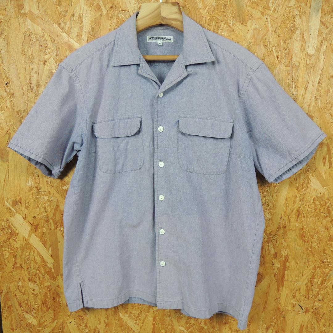 初期　NEIGHBORHOOD ワークシャツ M ネイバーフッド　ロゴプリント