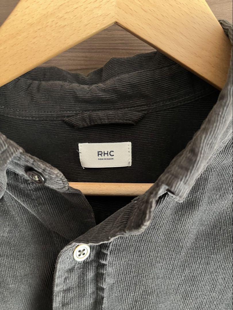 ロンハーマン サマーコーデュロイshirt グレー メンズ