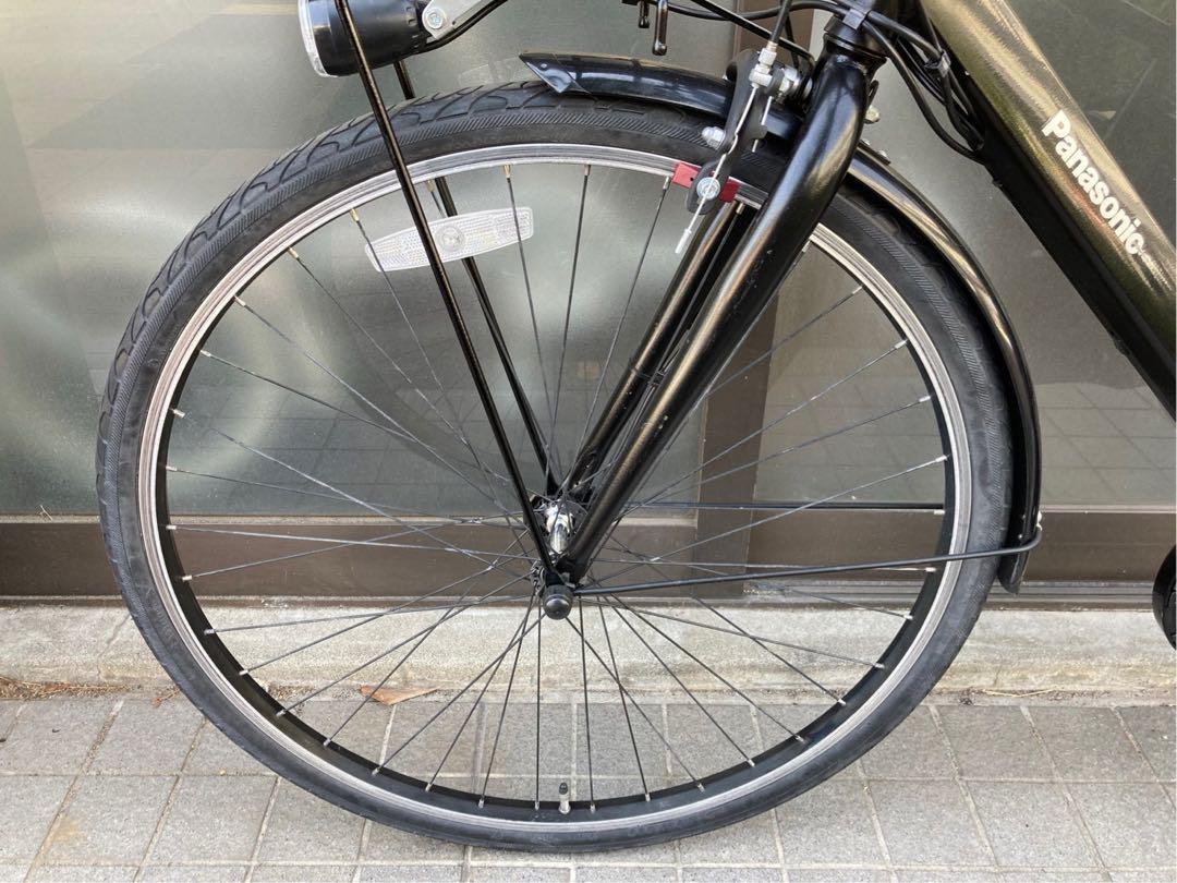 電動自転車 №6388 パナソニック ベロスター 700C ブラック