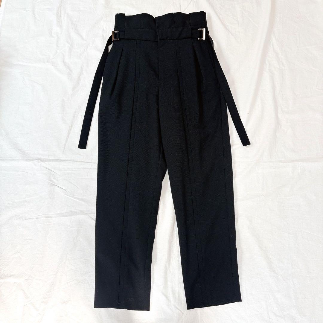 IORE イオレ 24AW FOLD PANTS BLACK 34 DECORATOM_COM_BR
