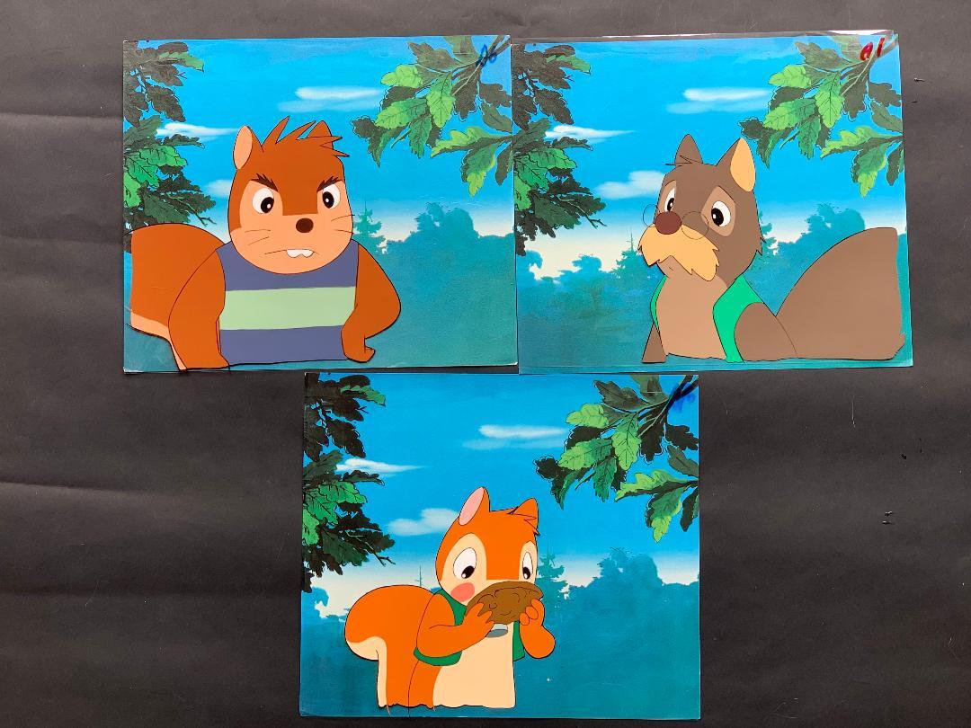 メルカリ セル画 1979年アニメ シートン動物記 りすのバナー 3枚 メルカリ セル画 1979年アニメ シートン動物記 りすのバナー 3枚