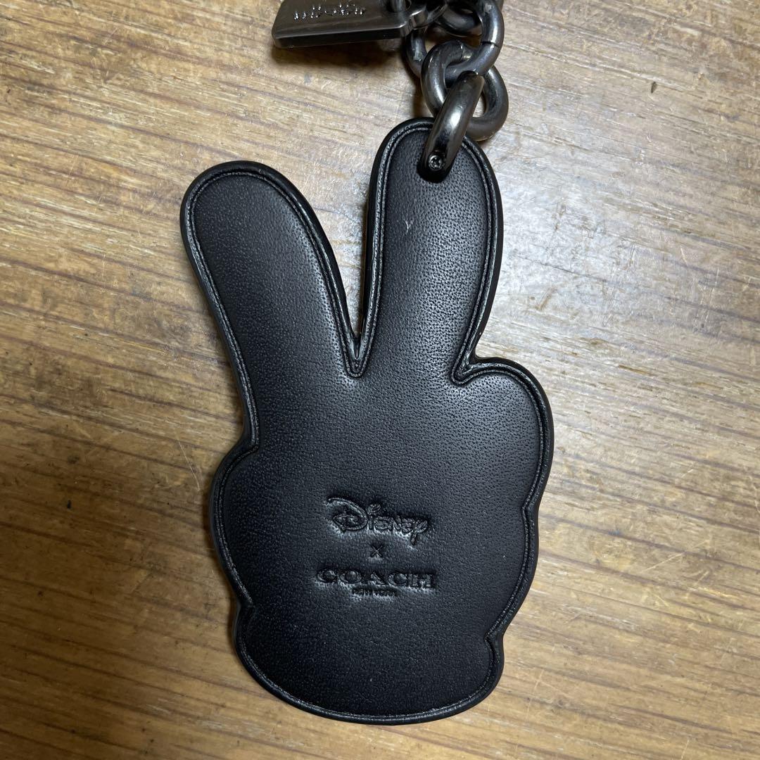 coach ディズニー ミッキー コーチ バッグ キーホルダー チャーム レア