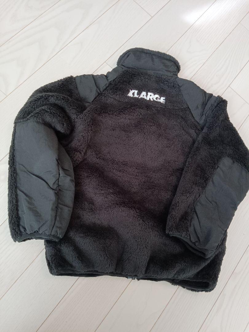 新品XLARGE KIDSエクストララージ　フラッフィーブルゾン　ジャケット長袖