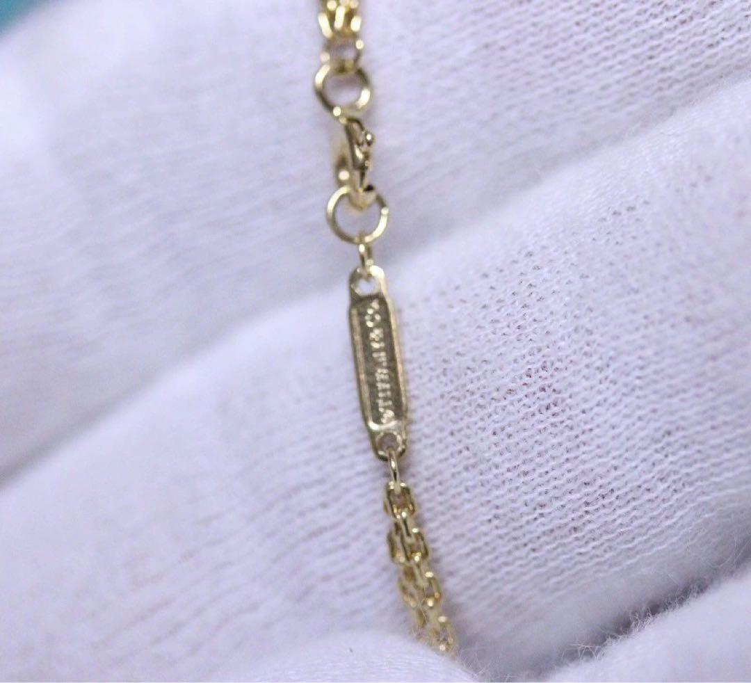 ティファニー ハードウェア K18 YG ダブルリンク ネックレス ティファニー ハードウェア K18 YG ダブルリンク ネックレス