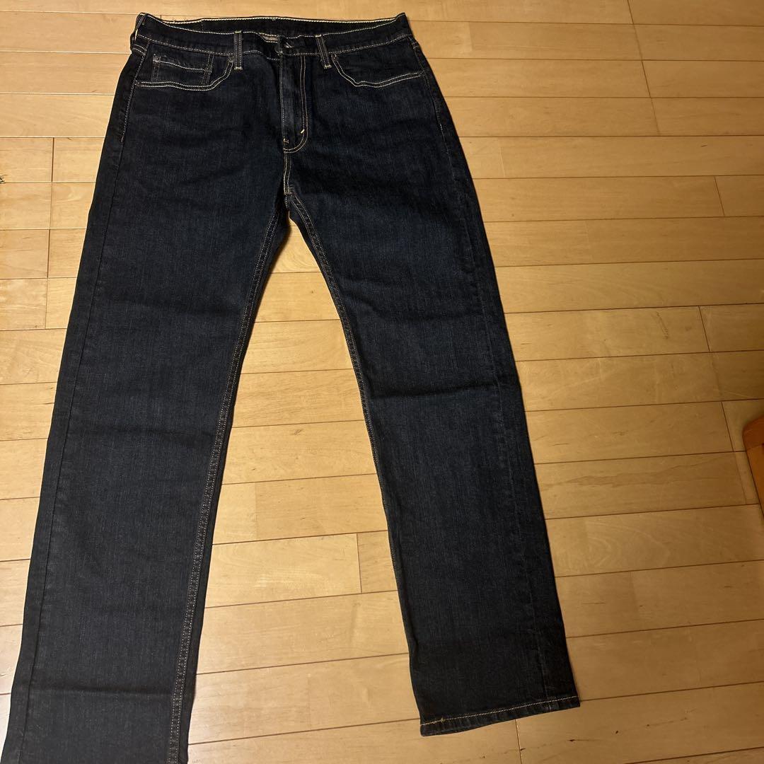 Levi's 505 ダークブルー デニムパンツ W33 L32