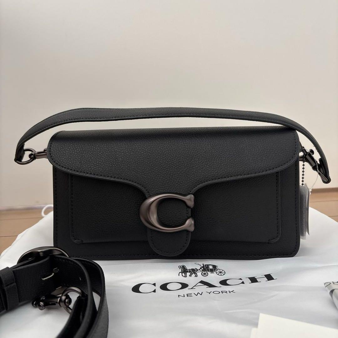 新品 未使用 coach CH857 タビー ショルダー バッグ 26 ブラック COACH ショルダーバッグ Tabby タビー CH857 (Coach/ショルダー